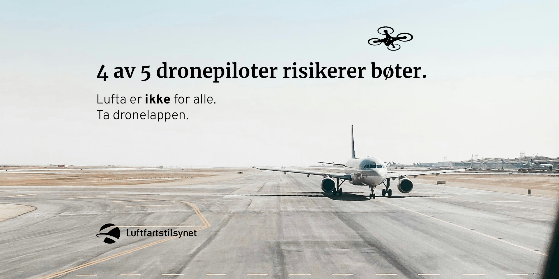 4 av 5 dronepiloter risikerer bøter.