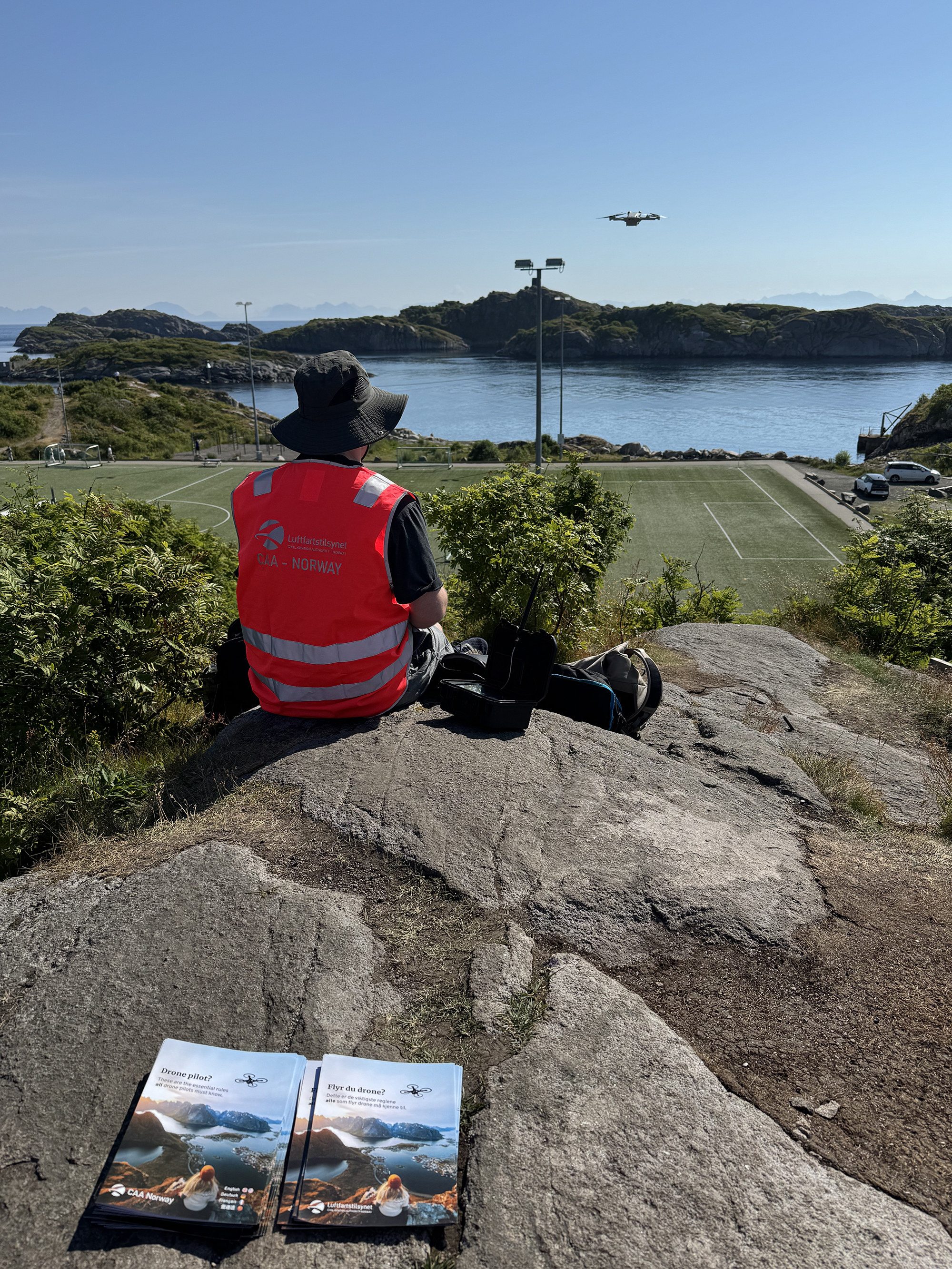 Fotballbanen i Henningsvær.