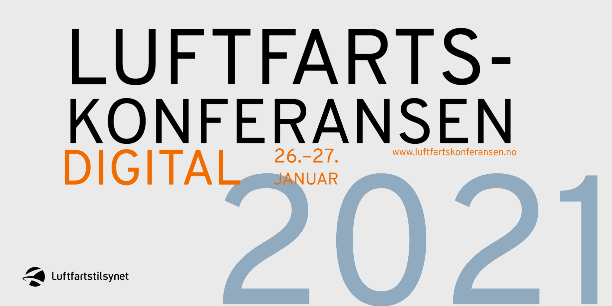 Luftfartskonferansen 2021 blir digital.