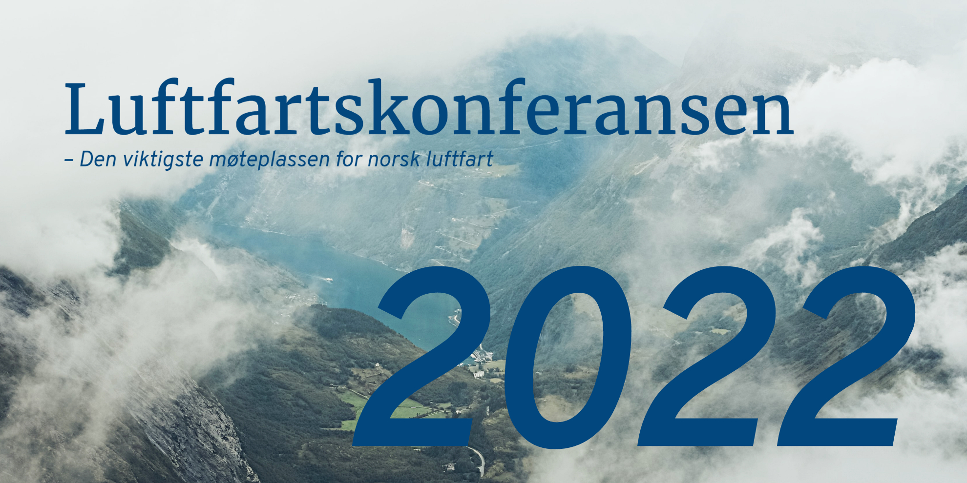 Banner til Luftfartskonferansen 2022