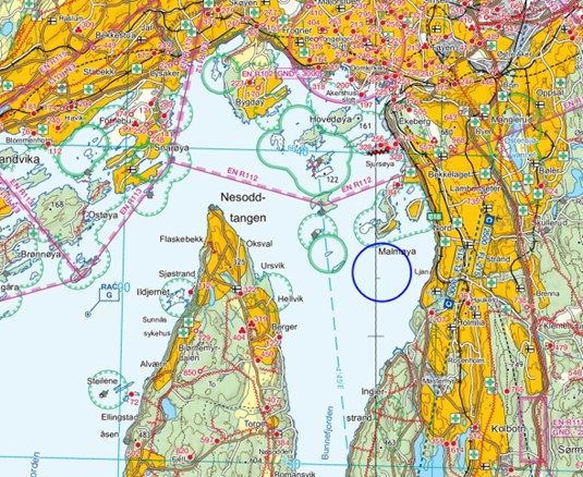 kart restriksjonsområde