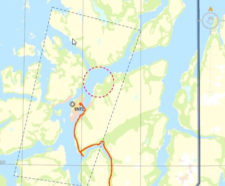 Restriksjonsområde rundt Grøtsund